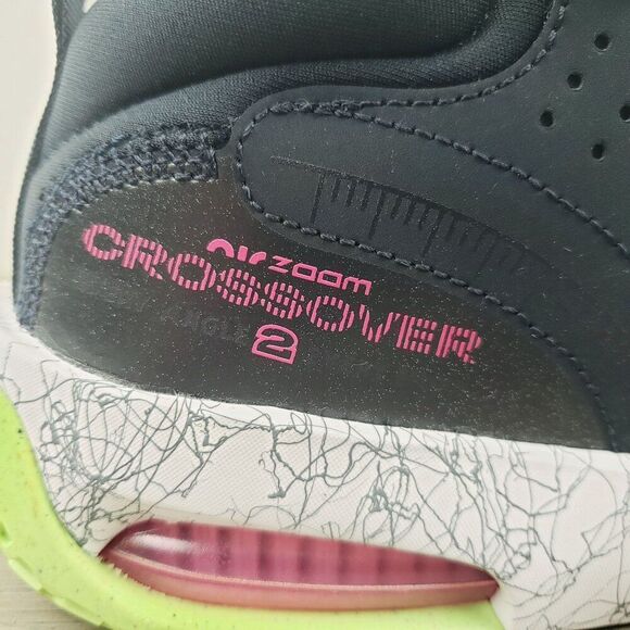 Nike Air Zoom Crossover 2 Mid Dark Obsidian Lime Blast  FB2689-400 Size 7Y NWOB - Picture 8 of 11